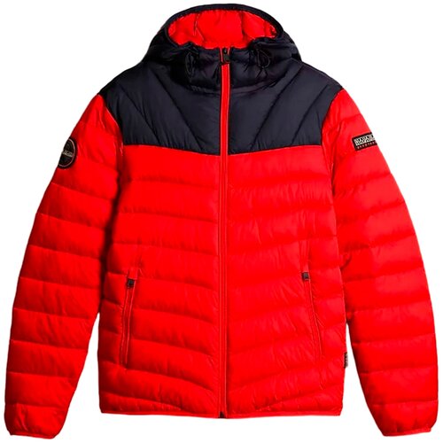 Куртка Napapijri Aerons Short Jacket Color Block Red / 3XL