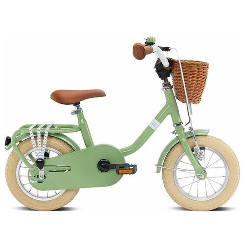 фото Двухколесный велосипед puky steel classic 12 4114 retro green зеленый