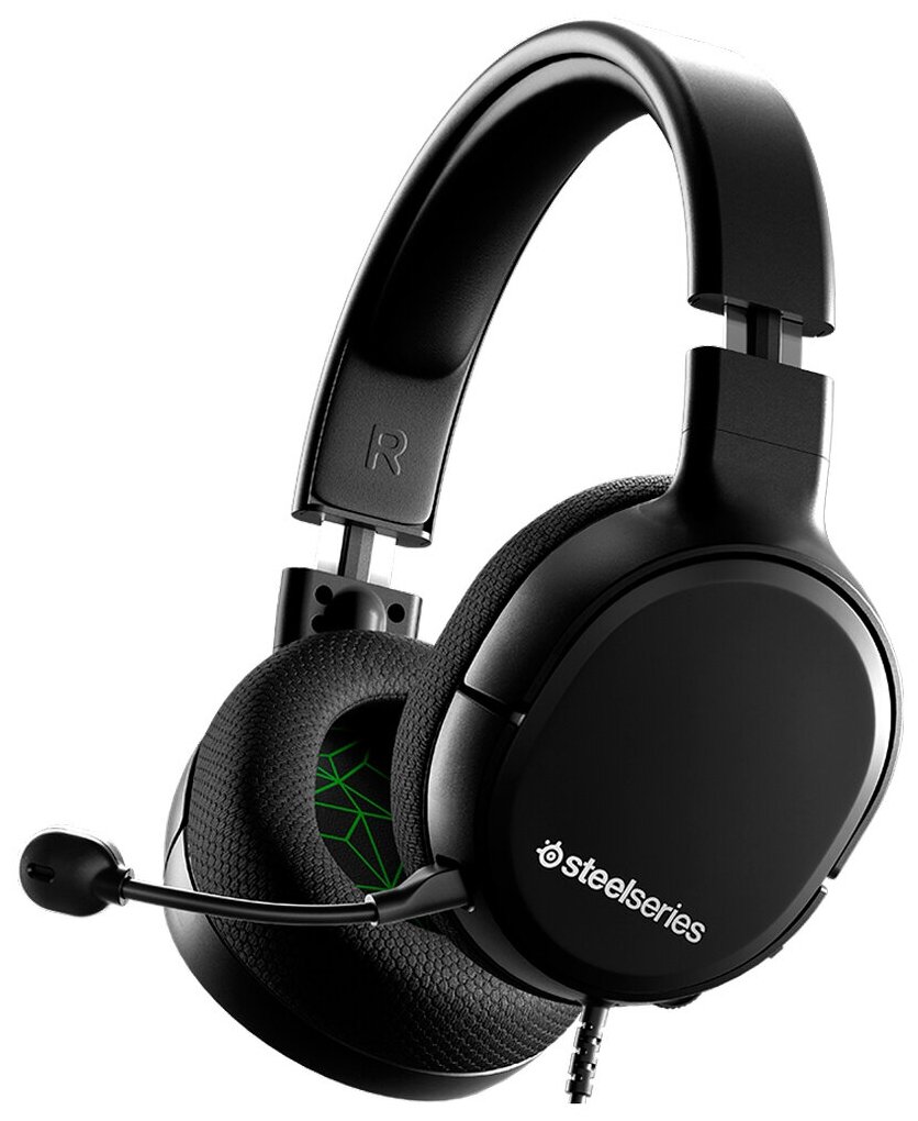 Гарнитура игровая проводная SteelSeries Arctis 1 (PS5) для PS5 проводные черный