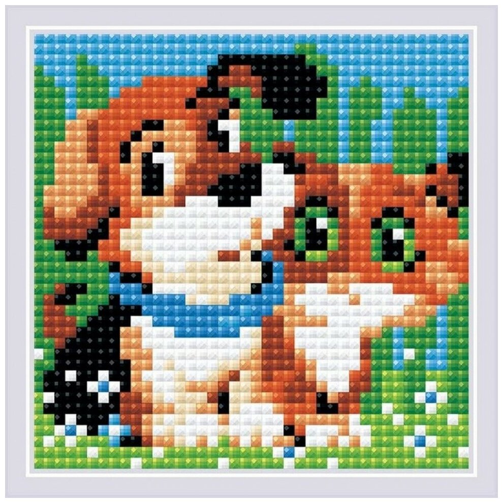 Набор Риолис #АМ0029 Это со мной Алмазная Мозаика 10 х 10 см