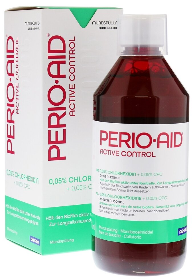 Perio-Aid Active Control ополаскиватель д/полости рта фл., 500 мл
