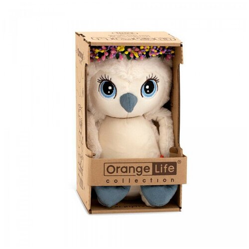 Мягкая игрушка Orange Toys Life Сова Лиза Цветочная фантазия 20 см мягкая игрушка orange toys life енотик дэйзи цветочная фантазия 20 см