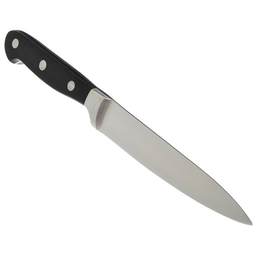фото Нож кухонный satoshi kitchenware stark, лезвие: 12.5 см, черный/серебристый