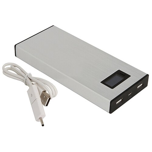 фото Внешний аккумулятор ross&moor power bank pb-ms011 16000mah silver