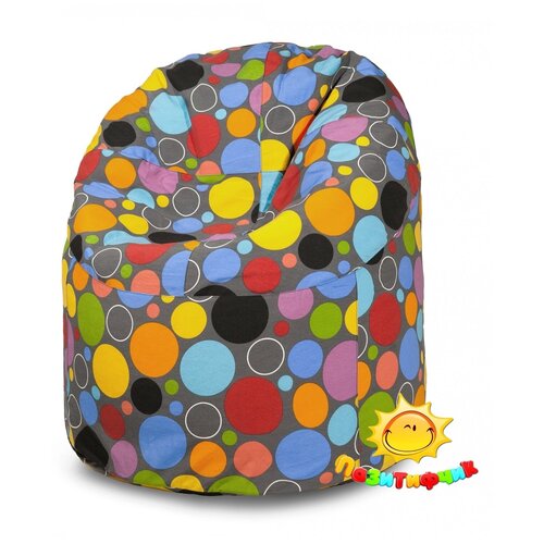 фото Пенек кресло-мешок пазитифчик боро (жаккард) 90х80 см