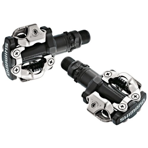 Педали Shimano M520, SPD, с шипами SH51, черный