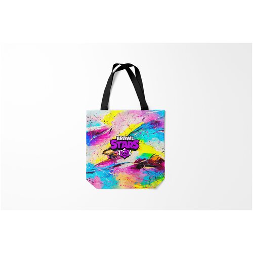 фото Сумка-шоппер / 40х40 см / геймерам / brawl stars burnettie