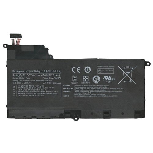 аккумулятор для ноутбука samsung 530u4b series 7 4v 6120mah pn aa pbyn8ab Аккумуляторная батарея для ноутбука Samsung 530U4B NP530U4B (AA-PBYN8AB) 7.4V 6120mAh