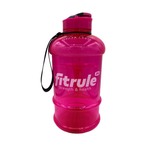 каким видом спорта занимается колобок Бутылка FitRule крышка-щелчок, 1300 мл, розовый