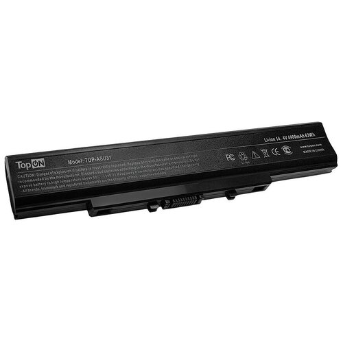 фото Аккумуляторная батарея topon для ноутбука asus p31f (4400mah)