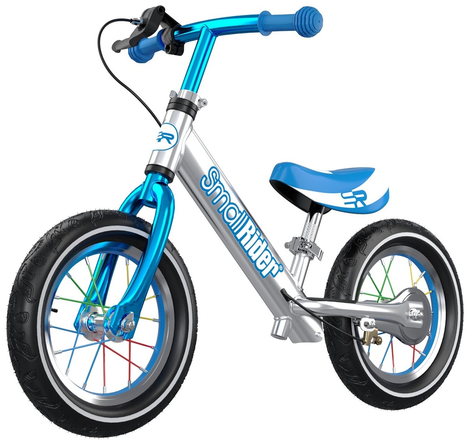 Small Rider Foot Racer 3 12" Air - 2021 Aqua/Grey