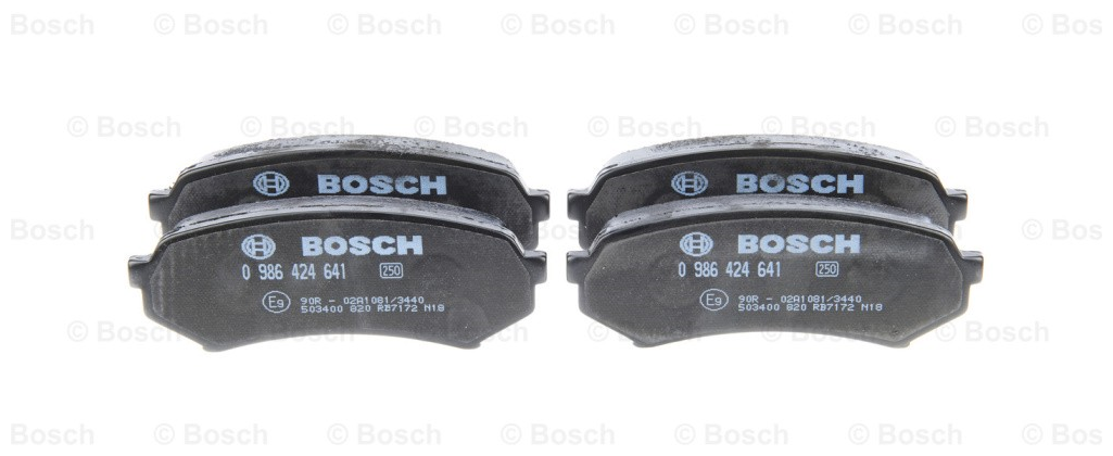 Дисковые тормозные колодки задние BOSCH 0986424641 для Toyota Land Cruiser Lexus LX (1 шт.)