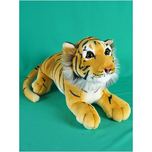 Мягкая игрушка Тигр реалистичный 45 см. (Новый год Тигр Тигренок символ 2022 года) мягкая игрушка тигренок реалистичный 45 см новый год тигр тигренок символ 2022 года