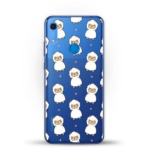 фото Силиконовый чехол узор из лам на huawei y6s andy & paul