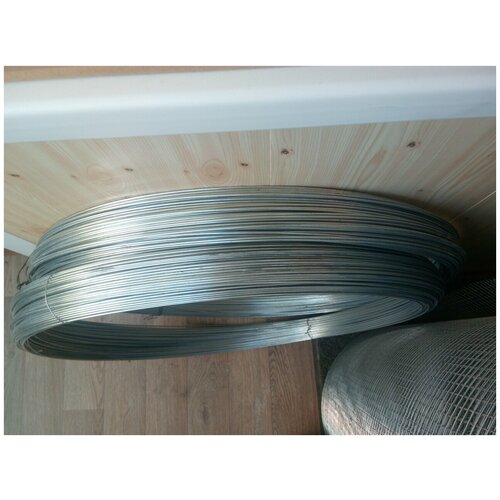 Проволока оцинкованная сталистая 3 мм 40 метров