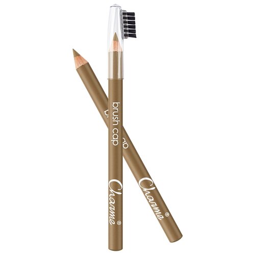 Charme Карандаш для бровей Brush Cap, оттенок 104 брюнетка