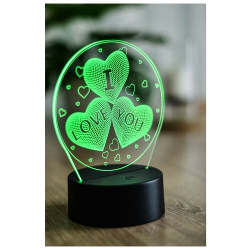 WST / Креативный 3D ночник 