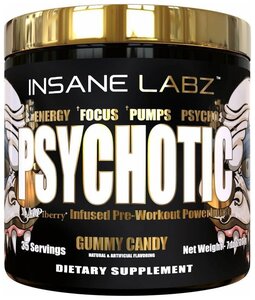 Фото Insane Labz Psychotic Gold 202 г банка