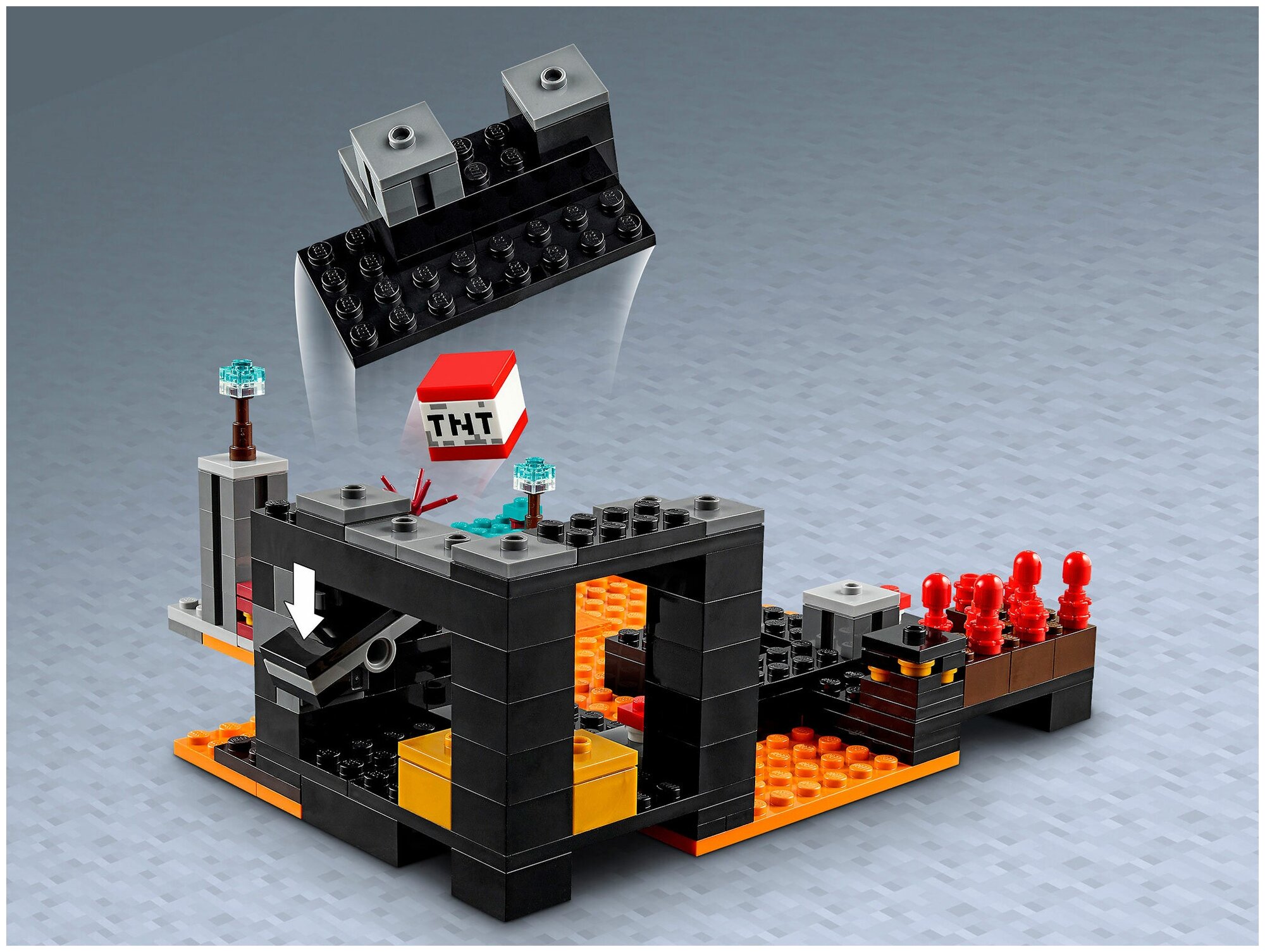 Конструктор LEGO Minecraft "Нижний бастион" 21185 - фото №19