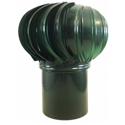 Турбодефлектор крышный ТД-140 оцинкованный зеленый