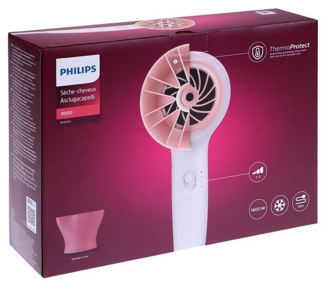 Фен Philips BHD300/10 - фотография № 10