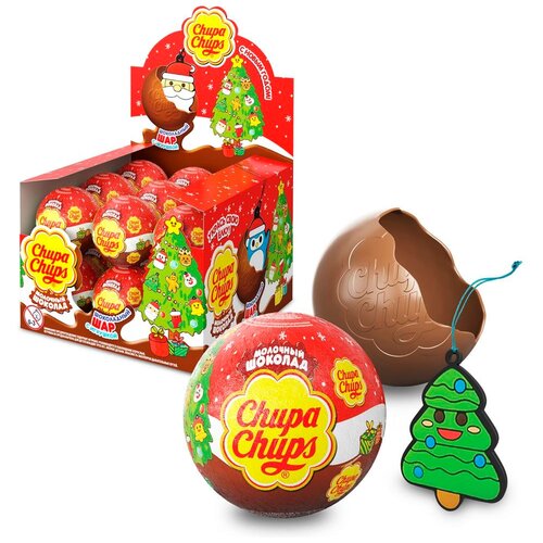 Шоколадные шары Chupa Chups Новогодняя коллекция 360 г.