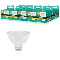 Набор из 10 светодиодных лампочек Camelion LED5-MR16/830/GU5.3