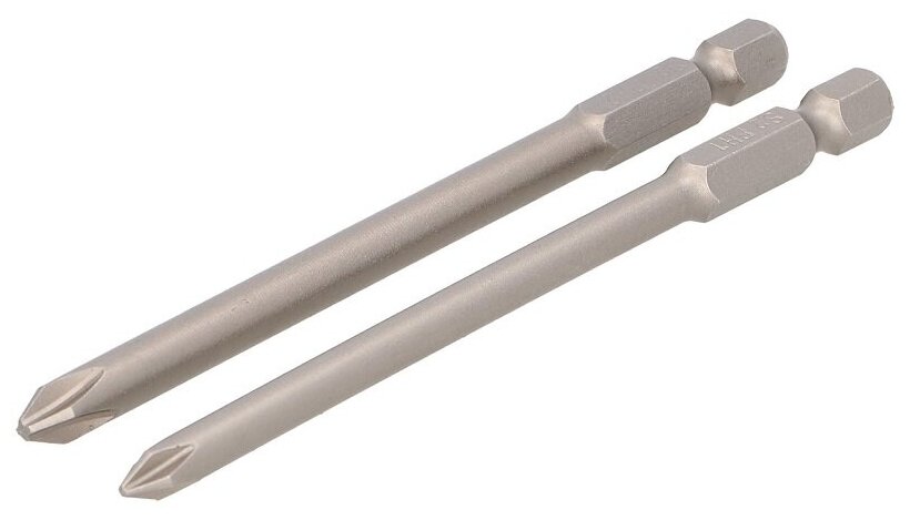 Биты DRAUMET 100 мм PH1 и PH2