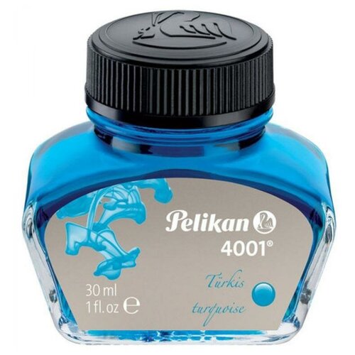 Флакон с чернилами Pelikan INK 4001 78 (PL311894) бирюзовые чернила 30мл для ручек перьевых