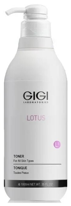 Тоник для лица GiGi Lotus Beauty Toner For All Skin Types 1000 мл