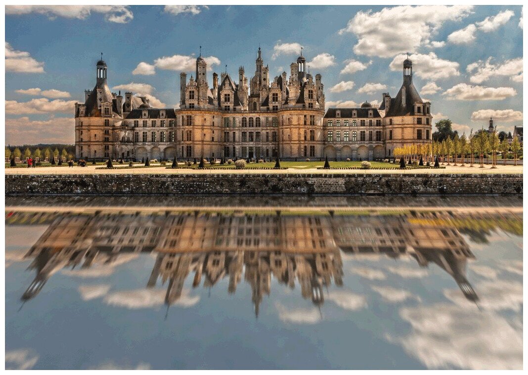 Пазл "Château de Chambord, France" (1000 эл., 68 х 48 см.) / Bluebird, артикул BL70039