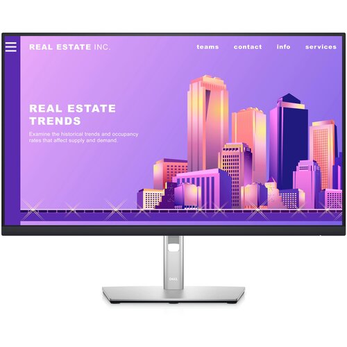 23.8 Монитор DELL P2422H, 1920x1080, 60 Гц, IPS, Ростест (EAC), черный 24 монитор samsung s24d332h 1920x1080 75 гц tn ростест eac черный