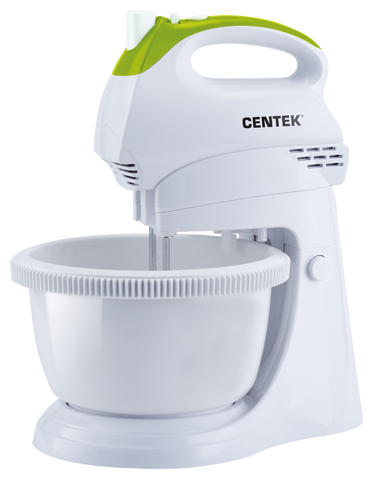 Миксер Centek CT-1119 белый/зеленый