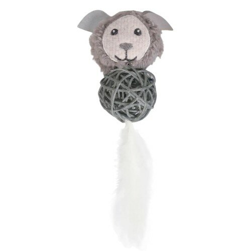 Petpark игрушка космический пёс и пружинка с кошачьей мятой - фото №3