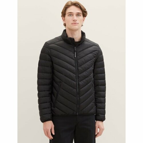 Куртка Tom Tailor, размер XXL, черный куртка tom tailor размер xxl серый