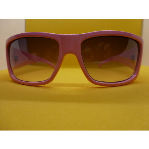 Солнцезащитные очки  8305818124, овальные, складные, с защитой от УФ, для женщин, розовый