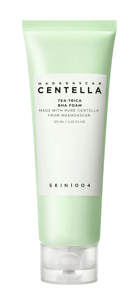 Антибактериальная пенка для умывания SKIN1004 Madagascar Centella Tea-Trica BHA Foam, 125 мл