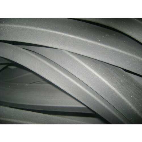 Комплект шнуров из микропористой резины черного цвета размер 8х25 мм, 9х28 мм и 6х30 мм по 2 метра