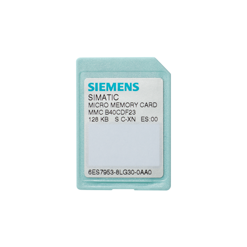 Карта Памяти SIMATIC S7, S7-300/C7/ET 200, 3.3 V NFLASH, 512 KB 6ES79538LJ310AA0