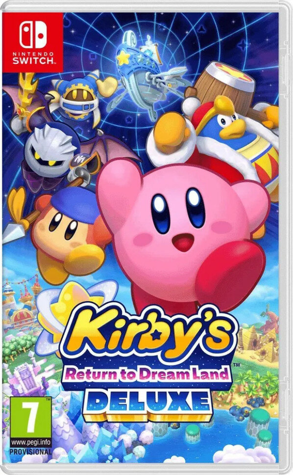 Игра Kirby’s Return to Dream Land Deluxe (Nintendo Switch) б/у, Полностью Английский