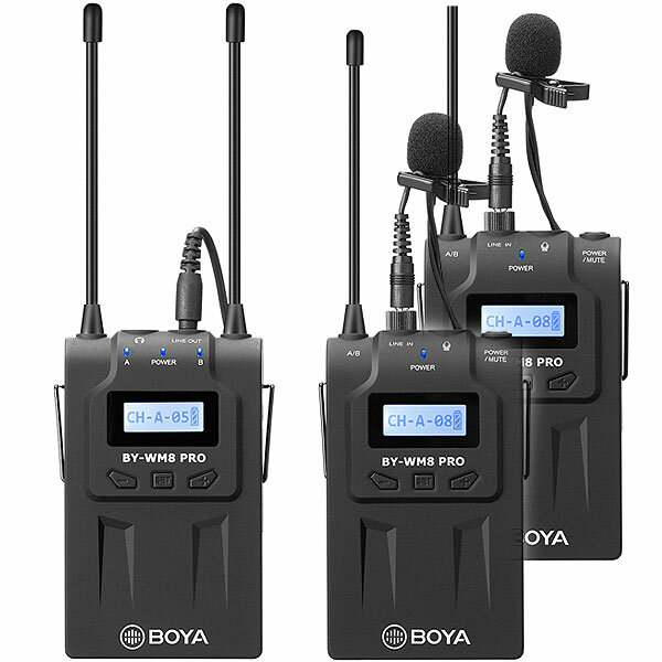 Микрофон BOYA BY-WM8 Pro-K2 (радиосистема)