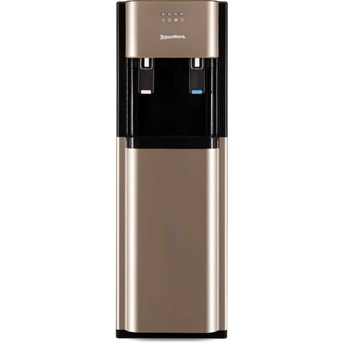 Кулер для воды Aqua Work 41-LDS золотистый с нижней загрузкой бутыли — купить, цена, характеристики