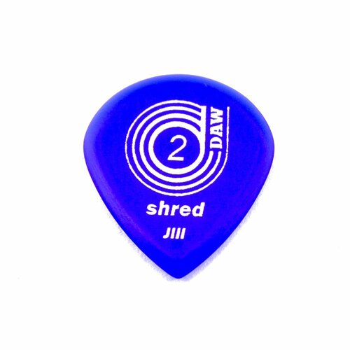 Медиатор DAW MAN SHREDLINE, Jazz III, 2 мм, 1 шт