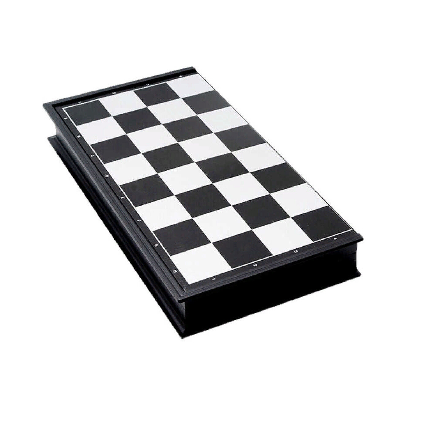 Шахматы магнитные, поле и фигуры пластик, поле 31 см. — фото 1