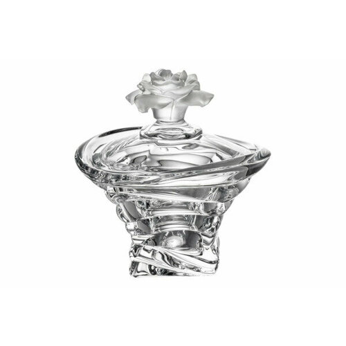 Конфетница с крышкой Cristal de Paris Бамбук 20 см