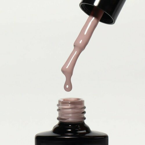 Гель лак для ногтей, «CLASSIC COLORS», 3 х фазный, 8мл, LED/UV, цвет тёмно бежевый (77)