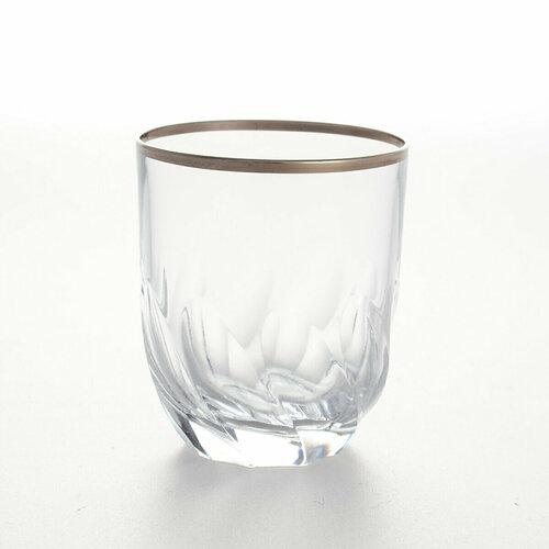 Набор 6 стопок для водки Same Decorazione Палермо платина 60 мл