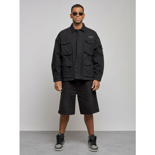 Джинсовая куртка MTFORCE, размер 54, черный