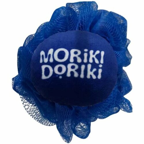 Детская мочалка Moriki Doriki синяя