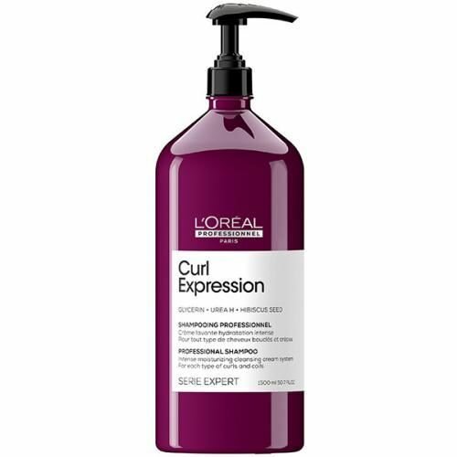 Шампунь увлажняющий L'Oreal Professionnel Serie Expert Curl Expression для всех типов кудрявых волос, 1500 мл